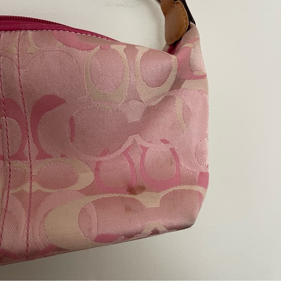 Vintage Coach Y2K Pink Shoulder Bag - Picture 3 of 8